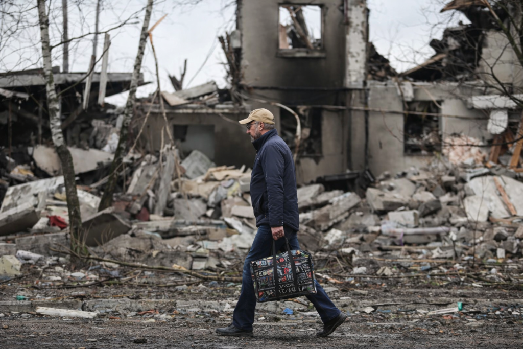 Destrucción en Ucrania