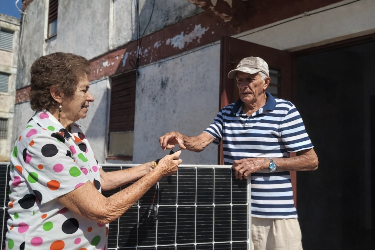 Paneles solares en Cuba