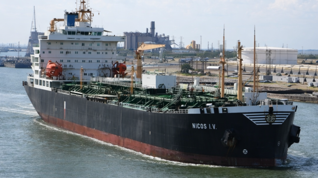 Buque Nicos I.V. llega a Matanzas