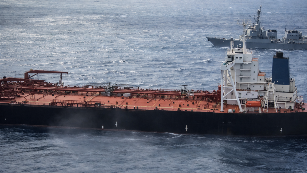 Imágenes del Victoria III al ser intersectado