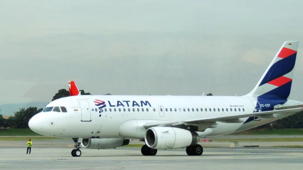 Avión de Latam Airlines
