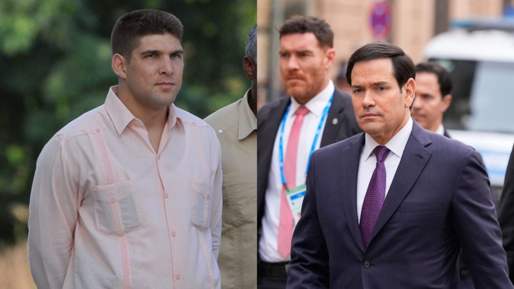 Marco Rubio y Raúl Guillermo Rodríguez
