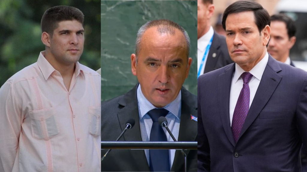 Raúl Guillermo,Ernesto Soberón y Marco Rubio