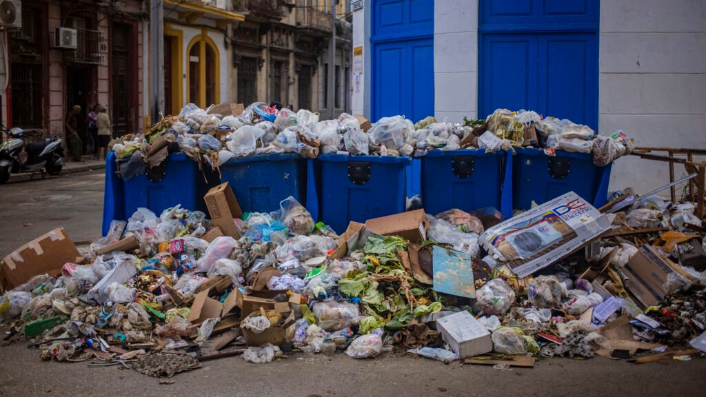 Basurero en La habana