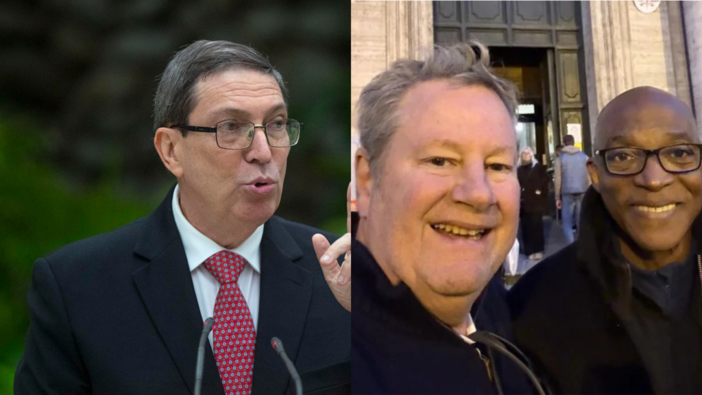 Bruno Rodríguez Parrila y Mike Hammer