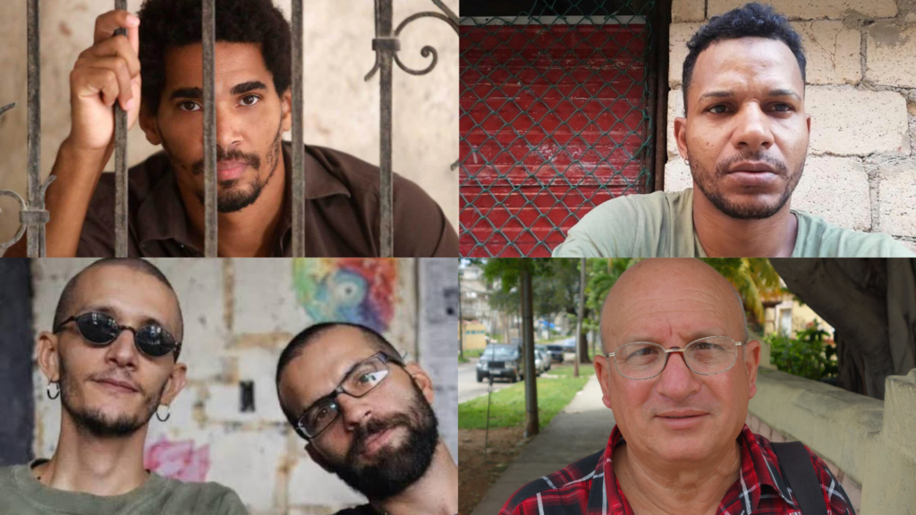 Algunos de los presos políticos a quienes hace mención José Daniel Ferrer