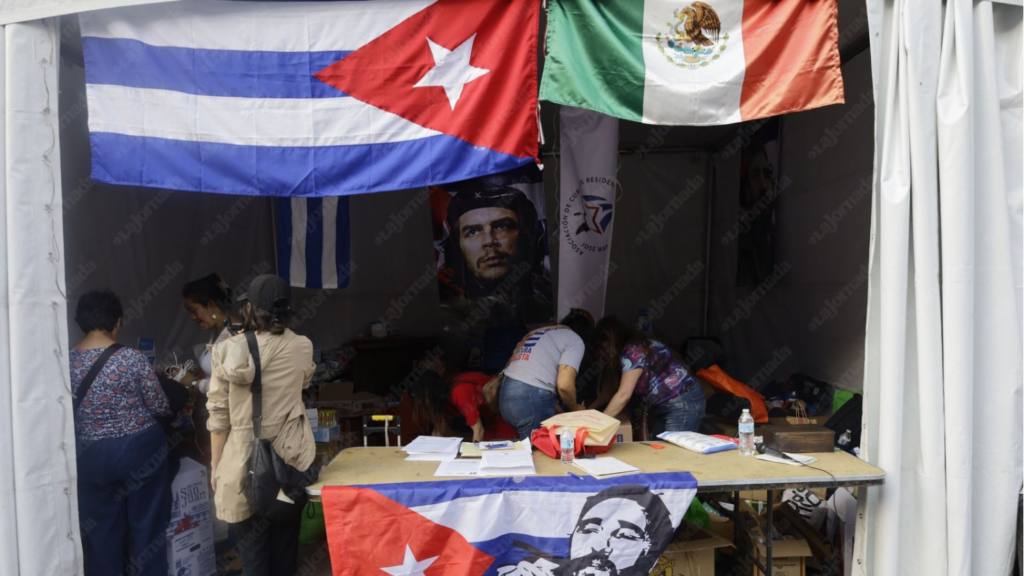 Acopios de víveres para Cuba en Mexico