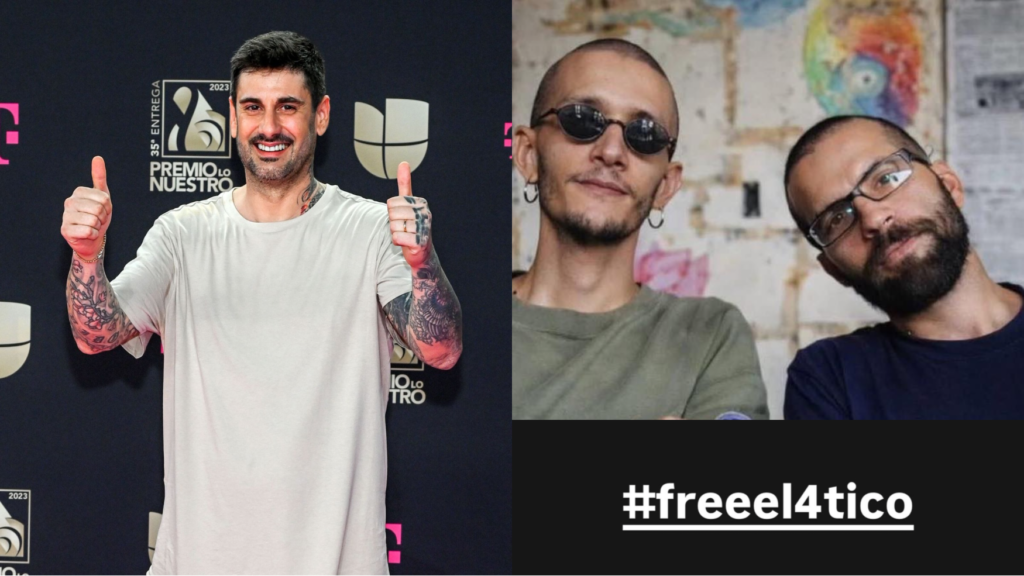 Melendi y los jóvenes de El4tico